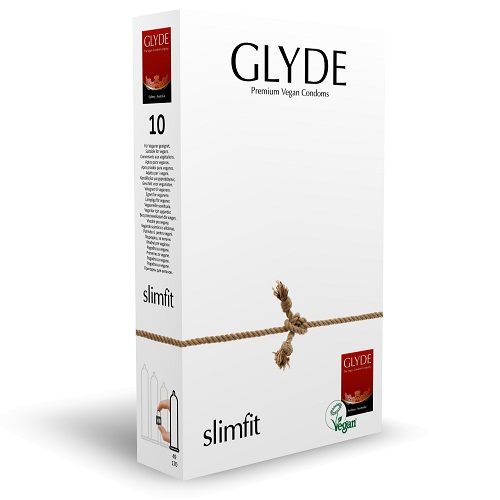 Glyde Ultra Slimfit Vegan Condoms 10 Pack - Wellness