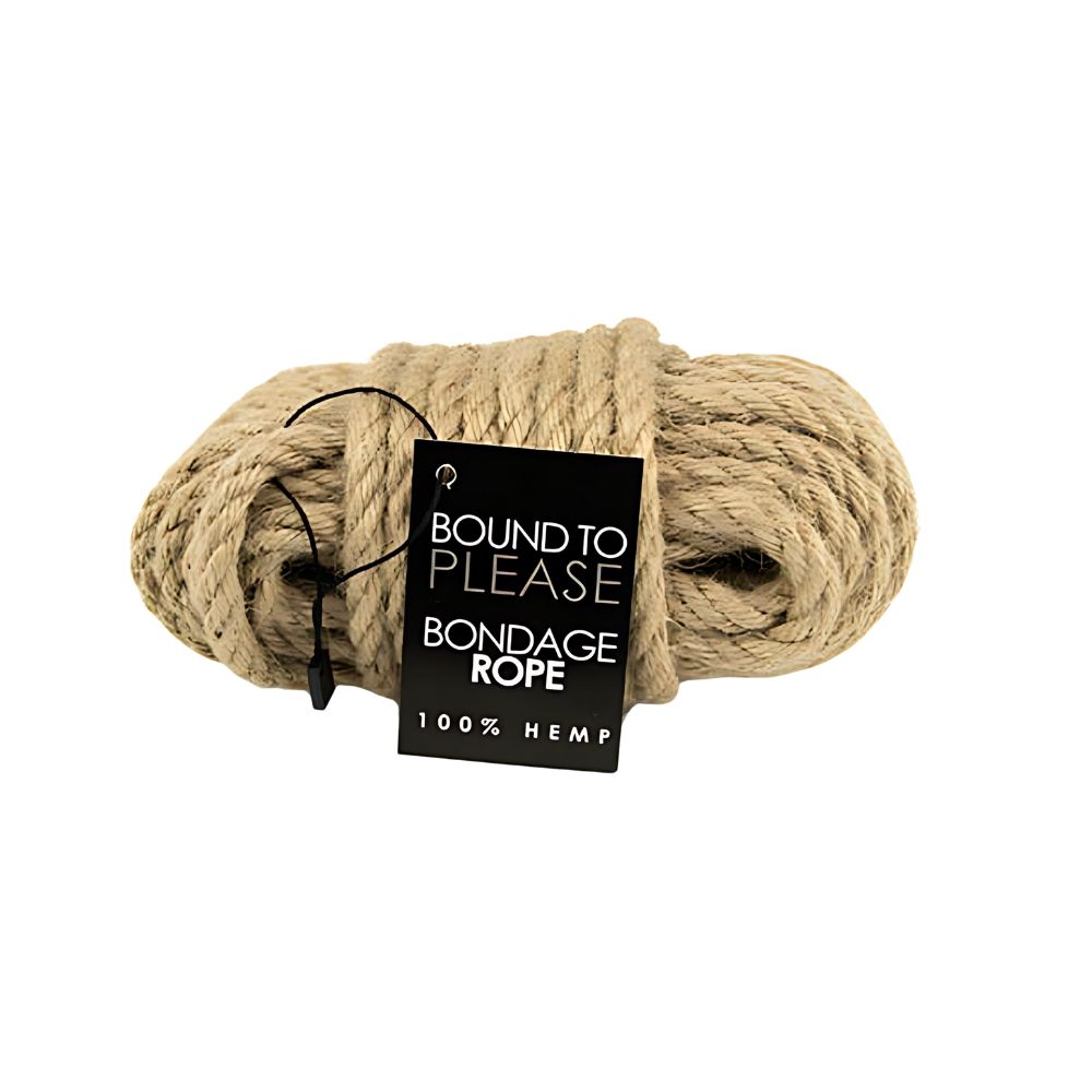 Bound to Please Bondage Rope Hemp for Couples - Play