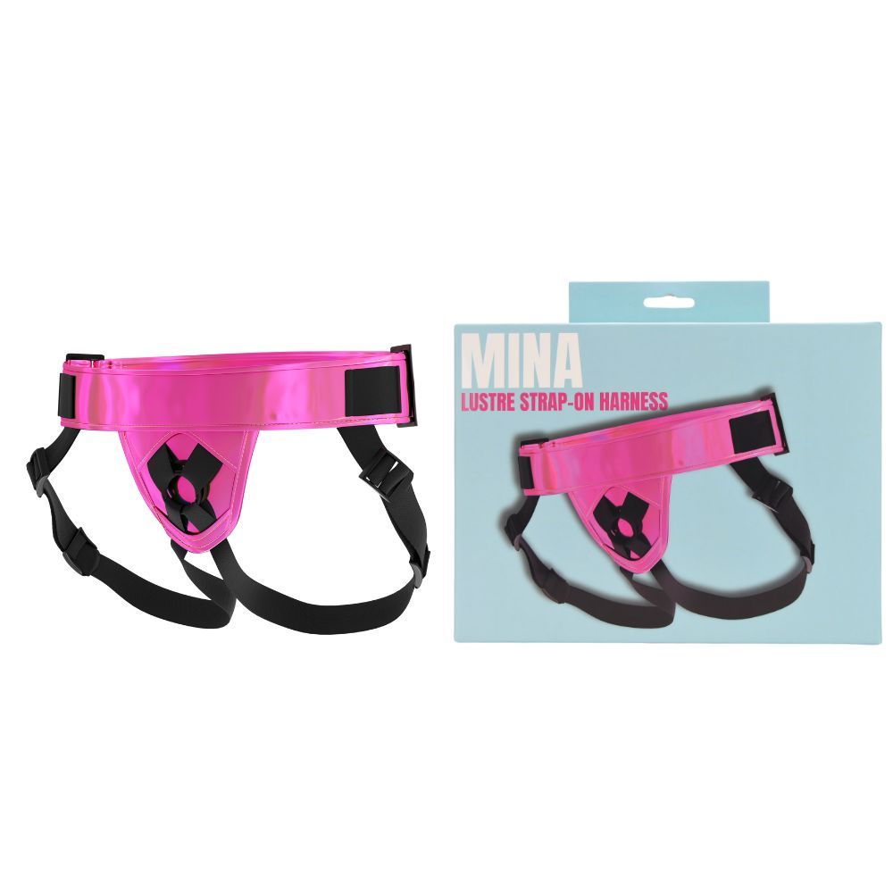 Mina Lustre Strap On Harness for Couples - Toys