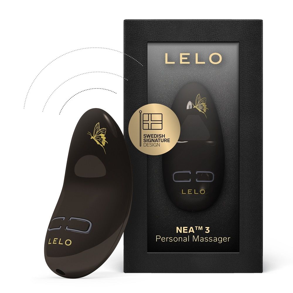 LELO Nea 3 Clitoral Vibrator Black for Her - Toys