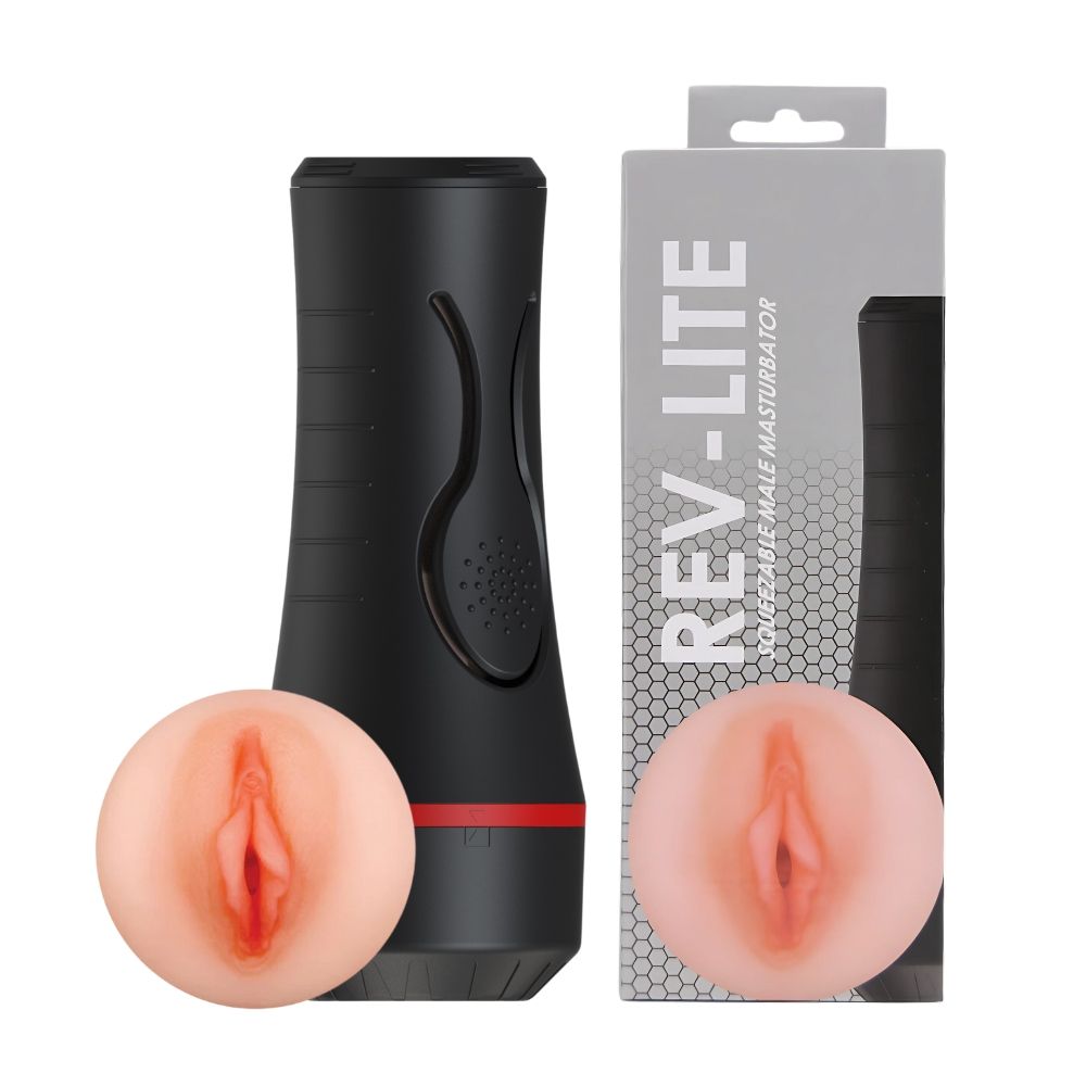 Rev-Lite Squeezable Pressure Masturbator - Toys