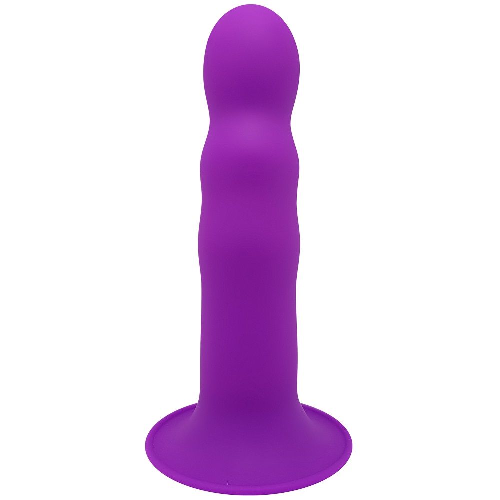 Adrien Lastic Ribbed 7 Thermo-Reactive Dildo for Her - Toys
