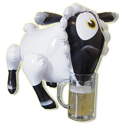 Lady Bah Bah Inflatable Sheep Party Gift - Play