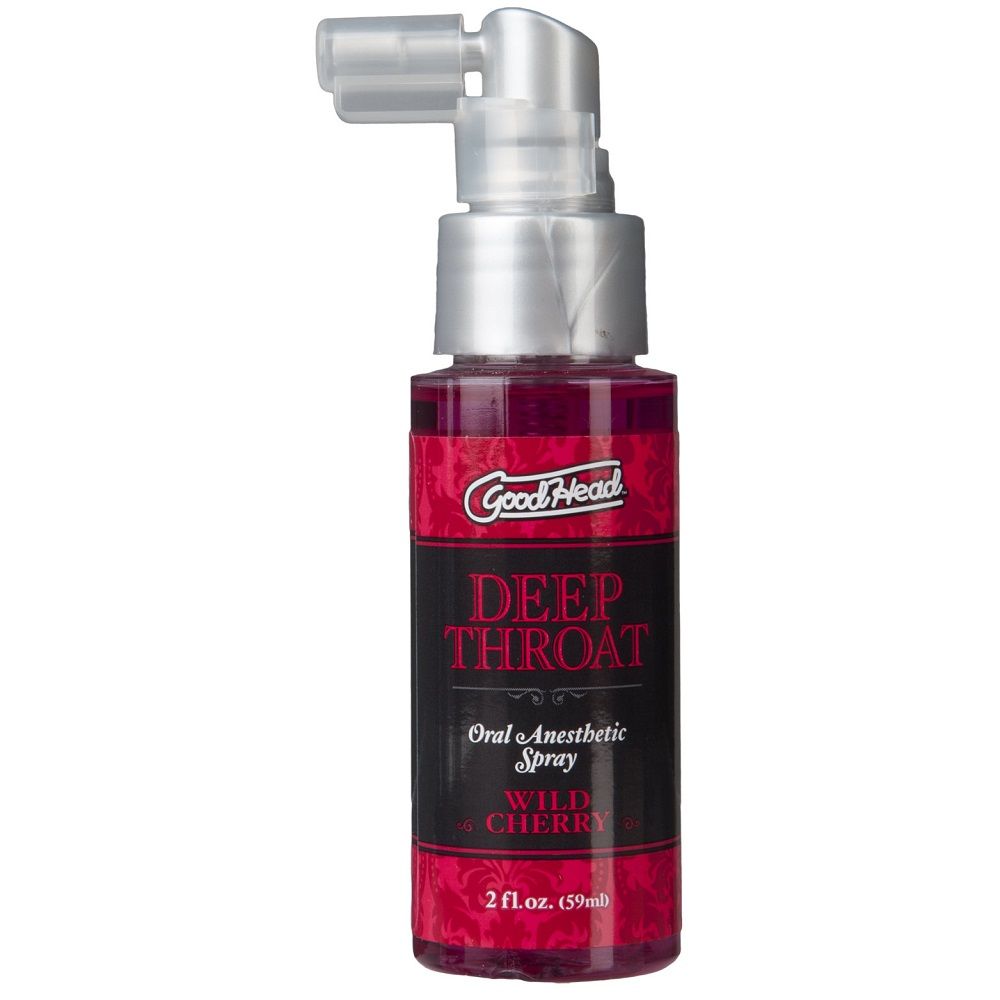 Doc Johnson Good Head Deep Throat Spray Wild Cherry - Wellness