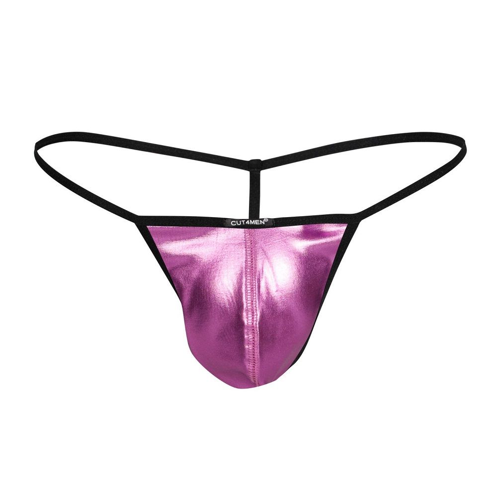 C4M G String Pink Skai Large for Him - Lingerie