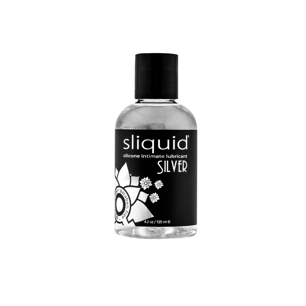 Sliquid Naturals Silver Silicone Lubricant 125ml - Wellness