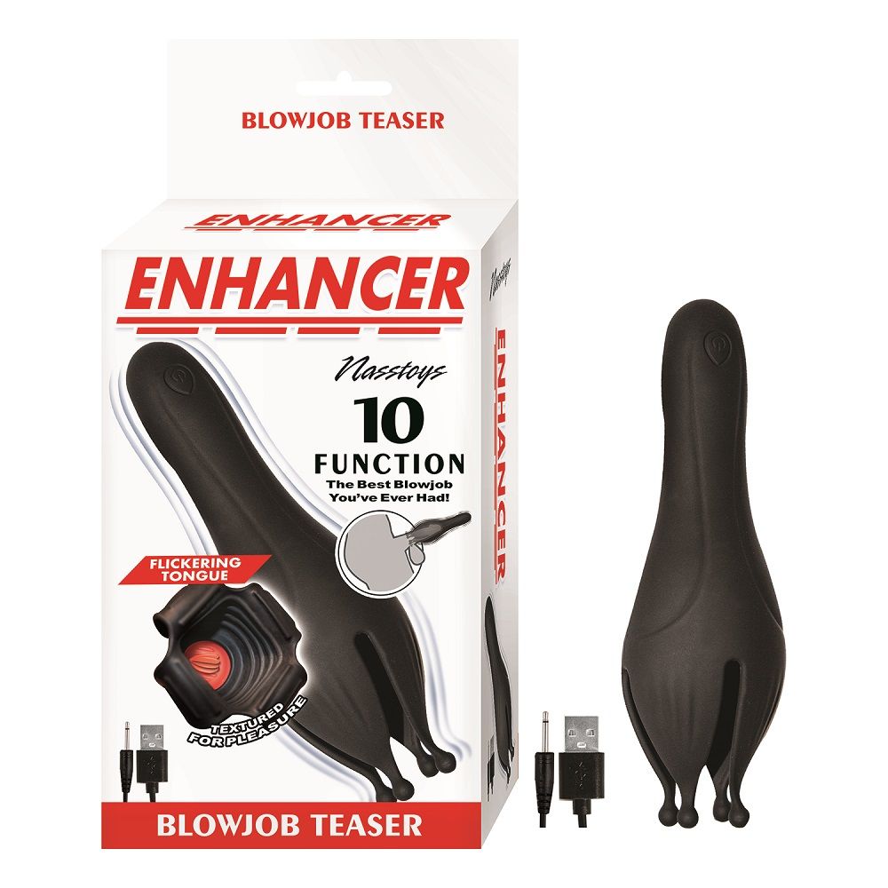 Enhancer Flicking Tongue Blow Job Masturbator - Toys