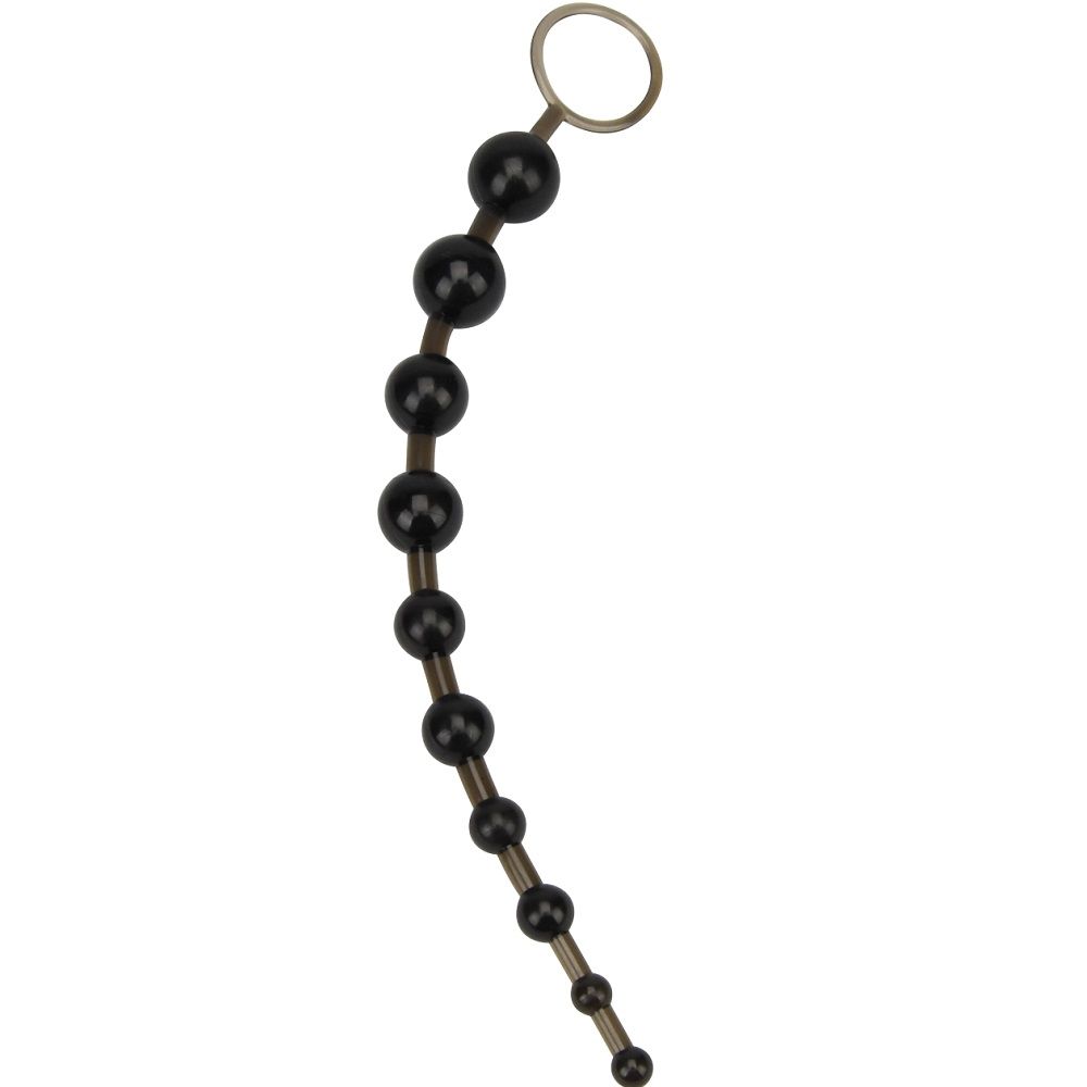Loving Joy Anal Beads Black - Toys