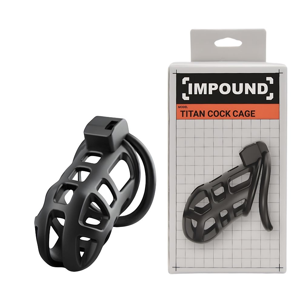 Impound Titan Cock Cage for Him - Toys