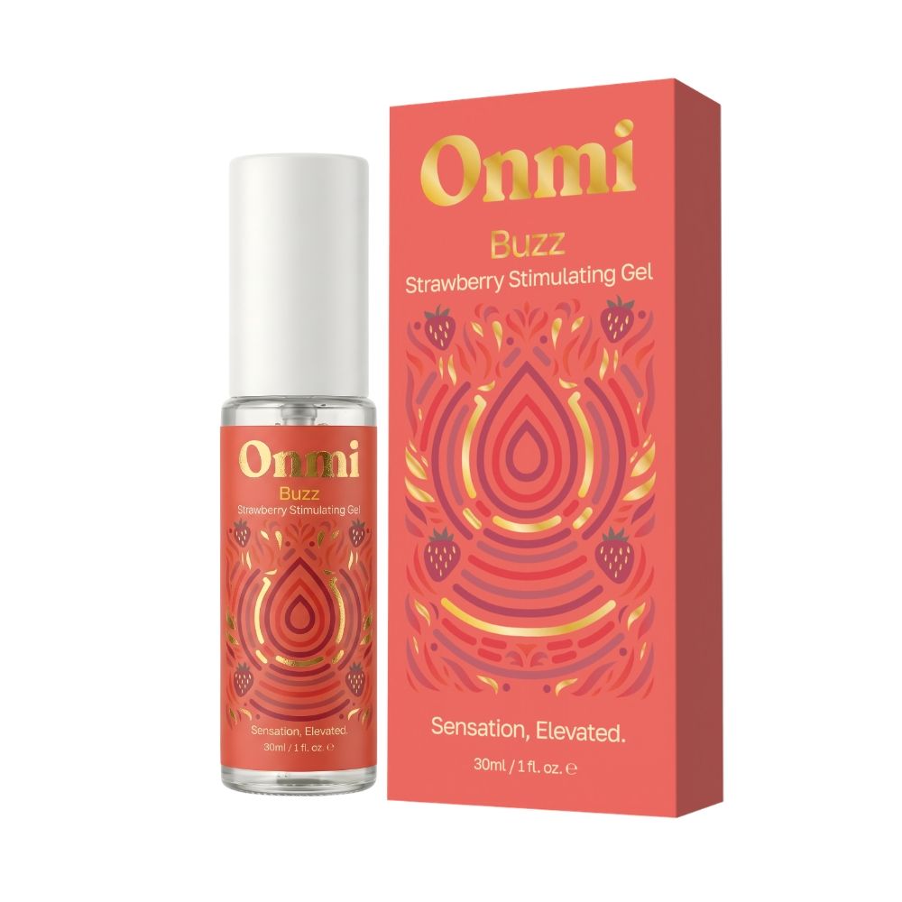 Onmi Buzz Strawberry Warming Tingling Gel 30ml - Wellness