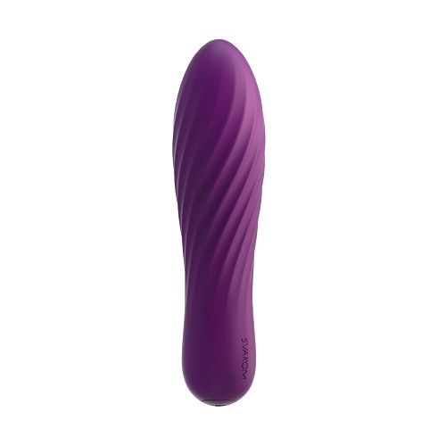 SVAKOM Tulip Rechargeable Bullet Vibrator Purple for Her - Toys