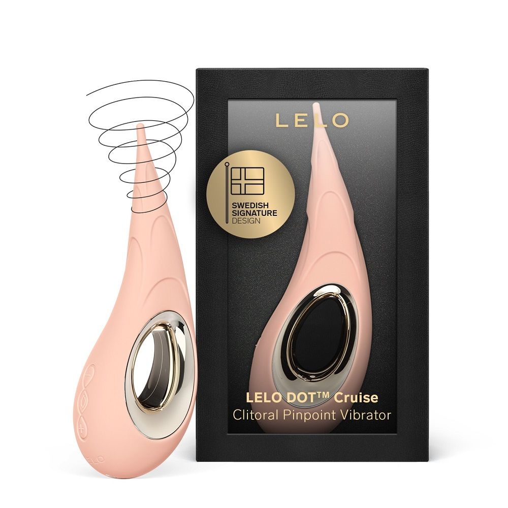 LELO Dot Cruise Clitoral Vibrator Peach Please for Her - Toys