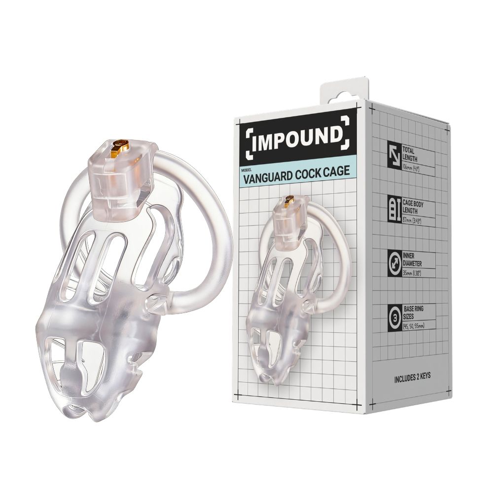 Impound Vanguard Cock Cage for Him - Toys