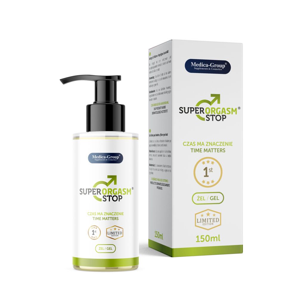 Medica Super Orgasm Stop Delay Gel 150ml - Wellness