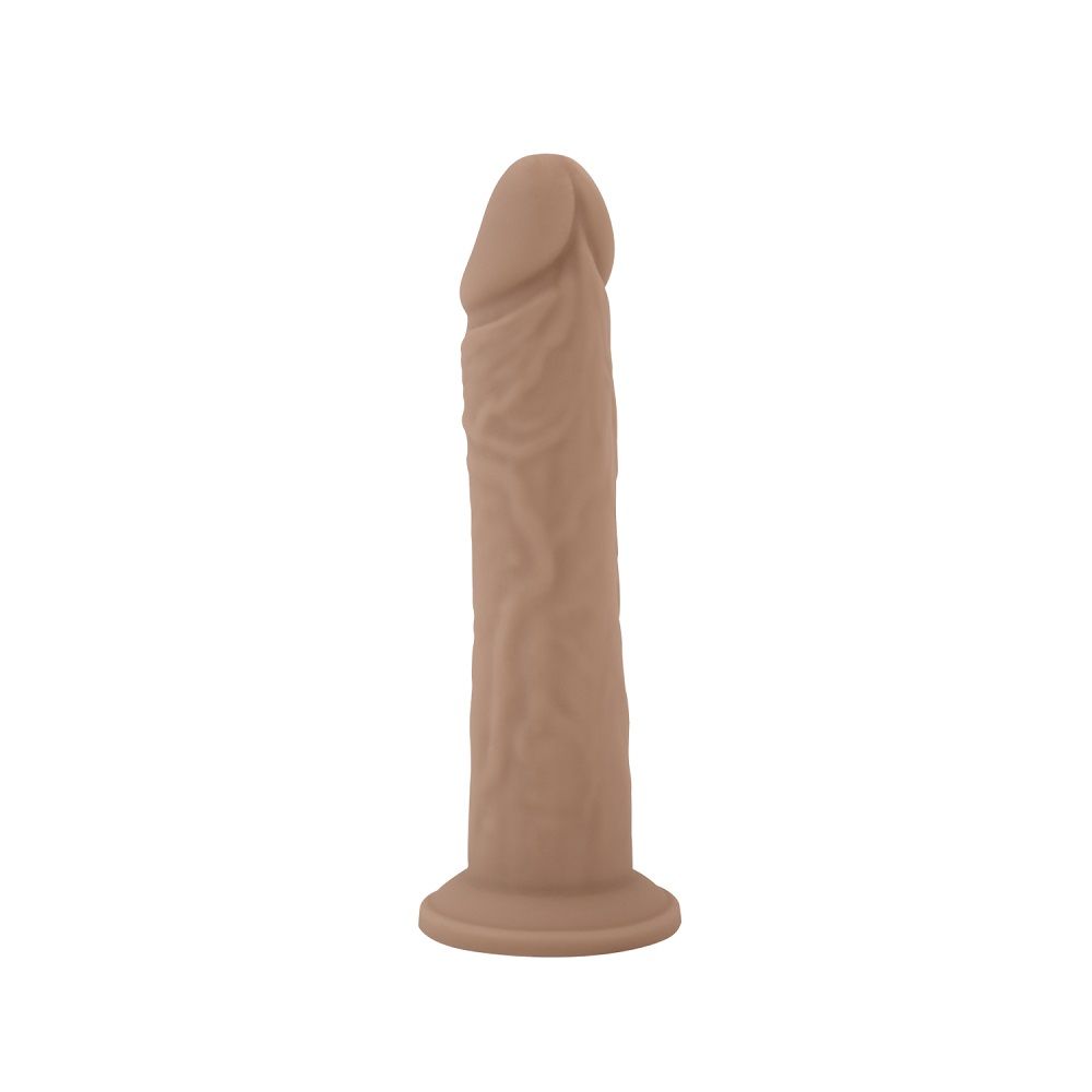 SilexD 8-Inch Realistic Liquid Suction-Cup Dildo for Her - Toys