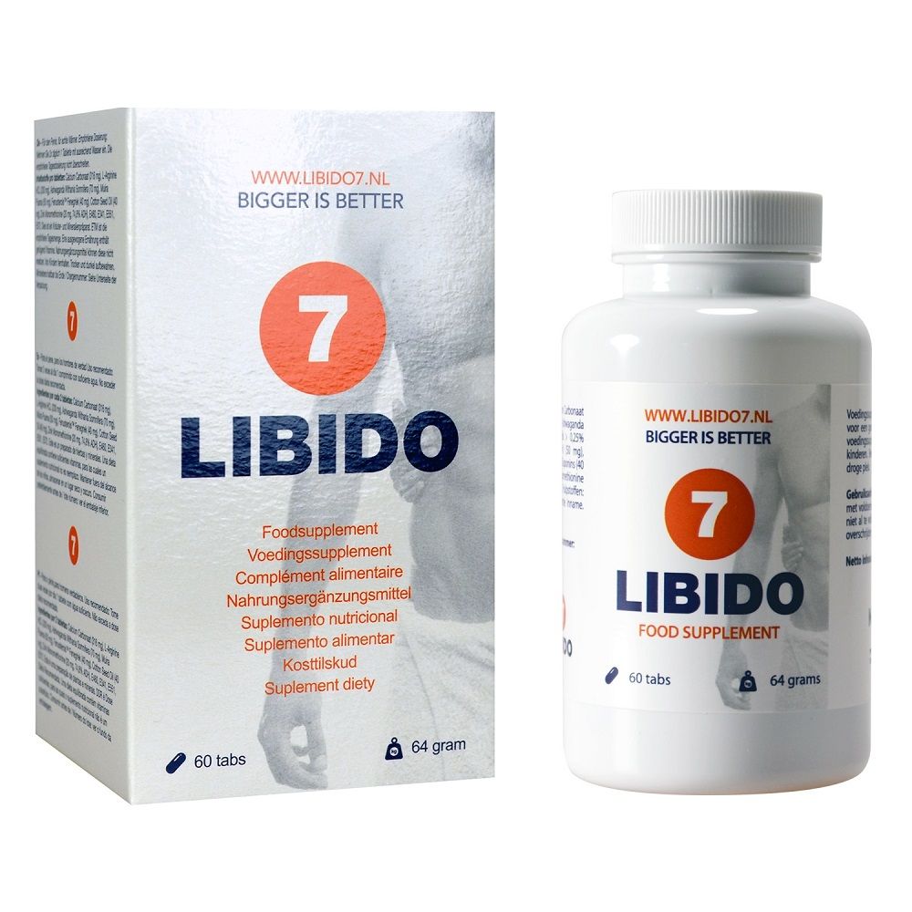 Libido7 Male Vitality Tablets 60 - Wellness