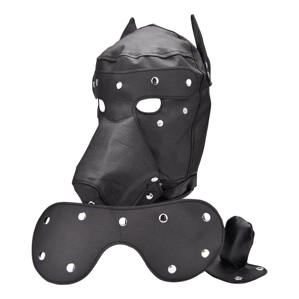 Bound to Please Dog Mask for Couples - Play