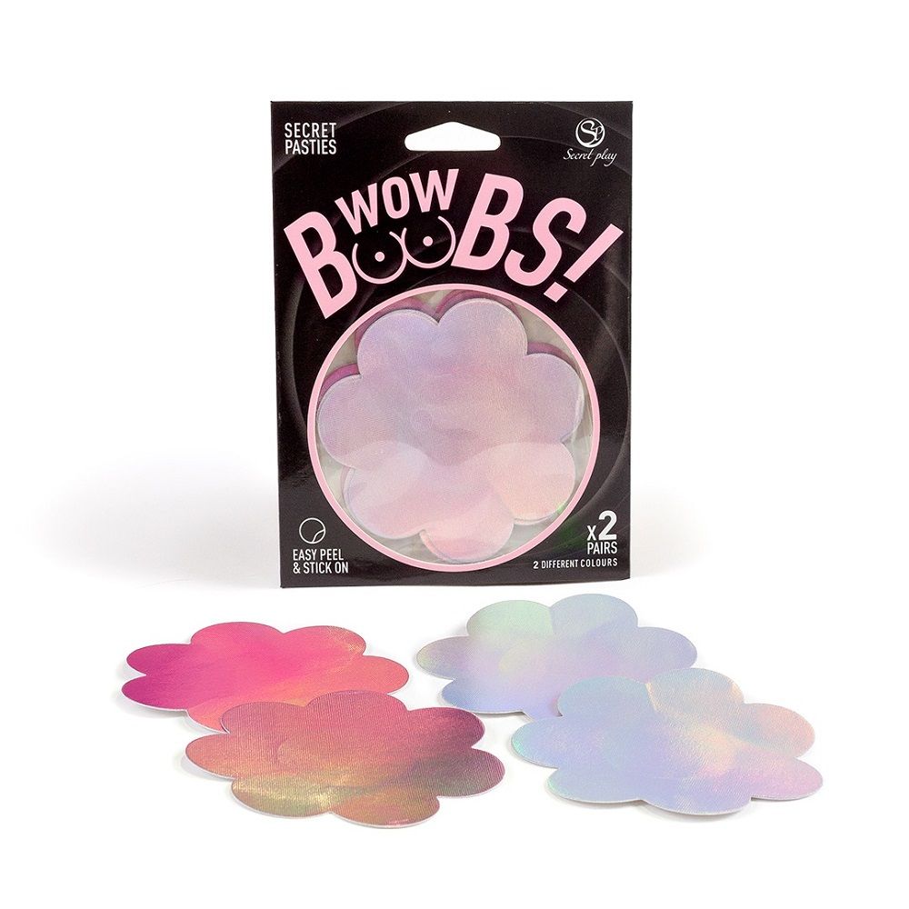 Wow Boobs! Flower Nipple Pasties for Her - Play