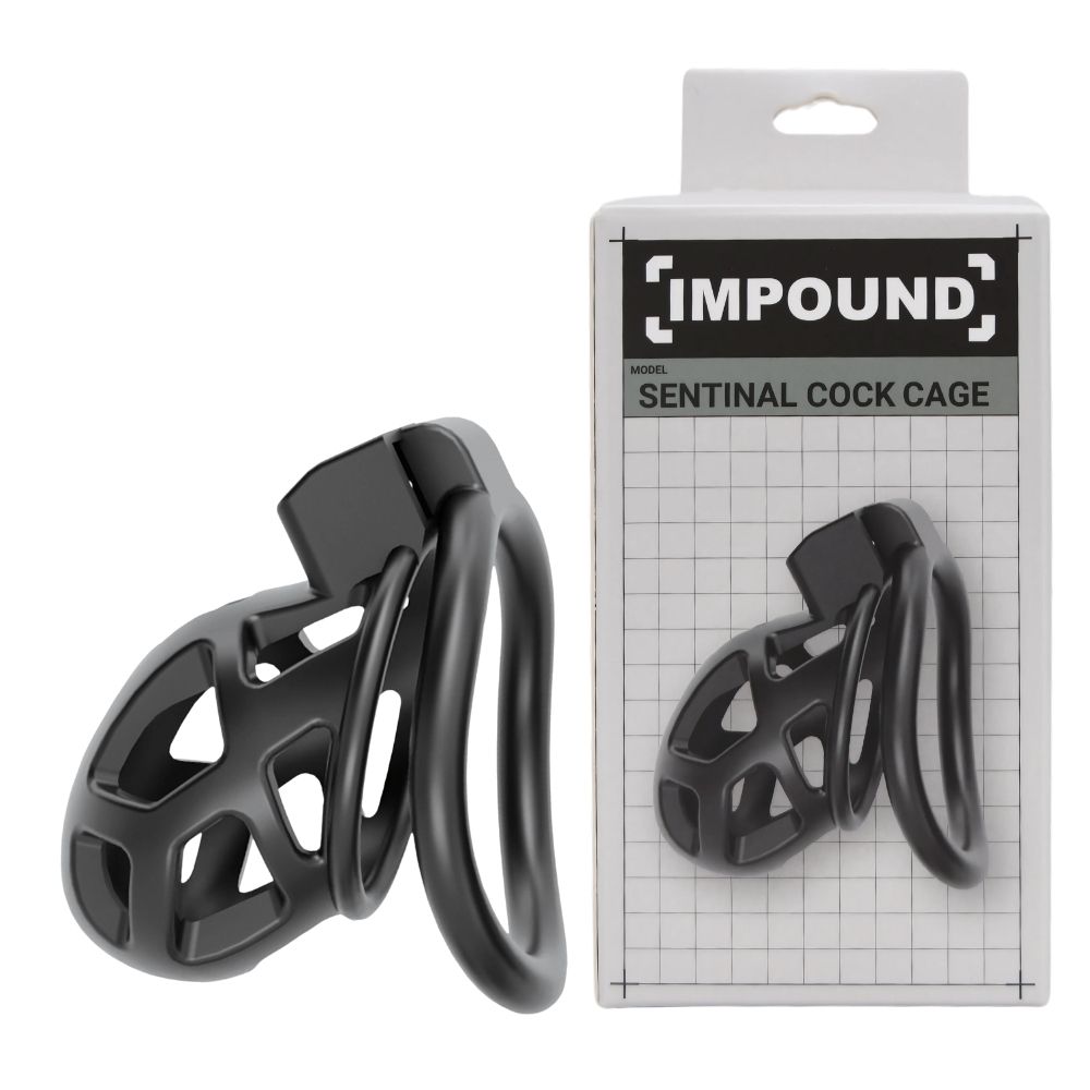 Impound Sentinal Cock Cage for Him - Toys