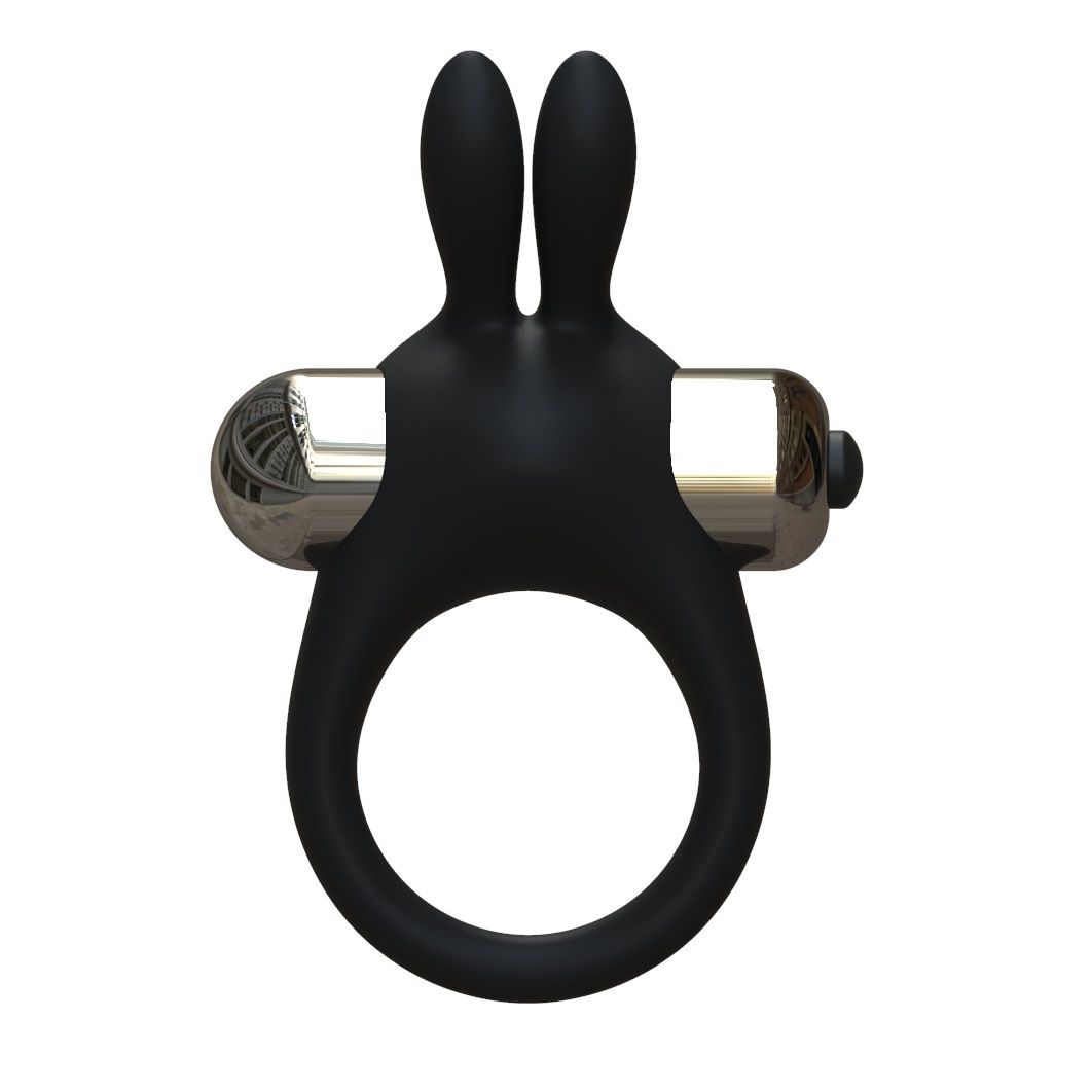 JoyRings Rabbit Vibrating Silicone Cock Ring - Play