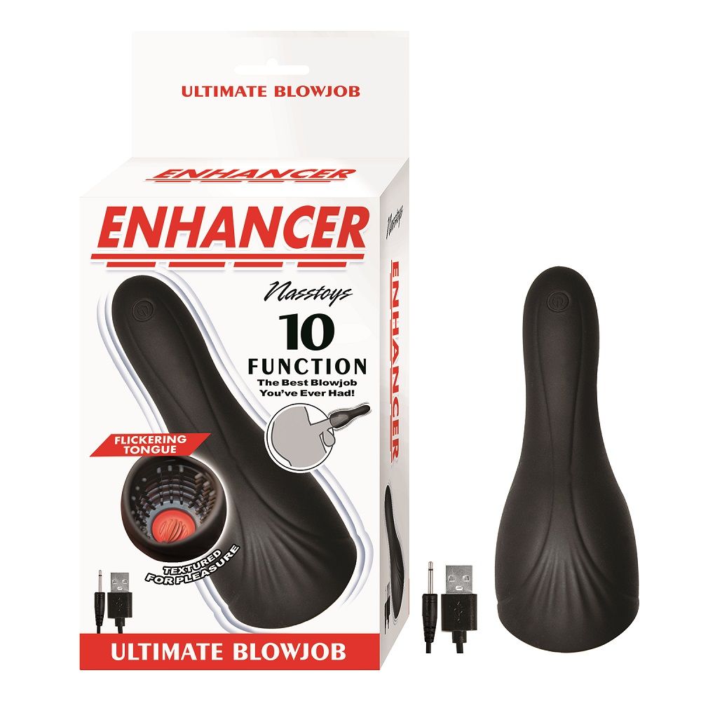 Enhancer Blow Job Masturbator Flicking Tongue for Him - Toys