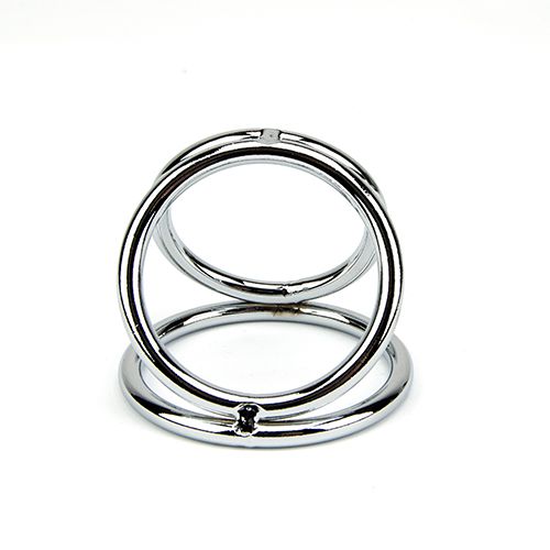 Bound to Please Triple Cock and Ball Ring for Him - Toys