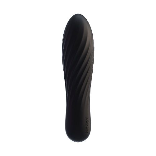 SVAKOM Tulip Rechargeable Bullet Vibrator Black for Her - Toys