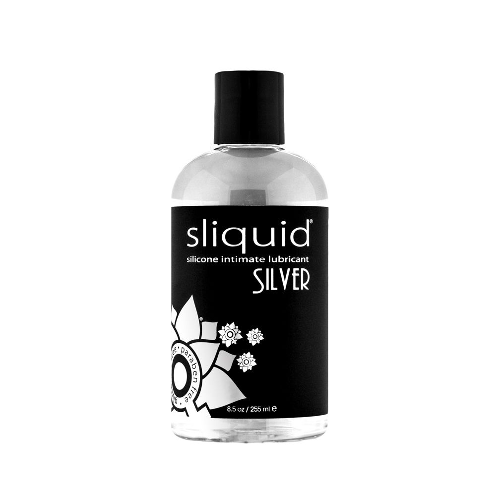 Sliquid Naturals Silver Silicone Lubricant 255ml - Wellness