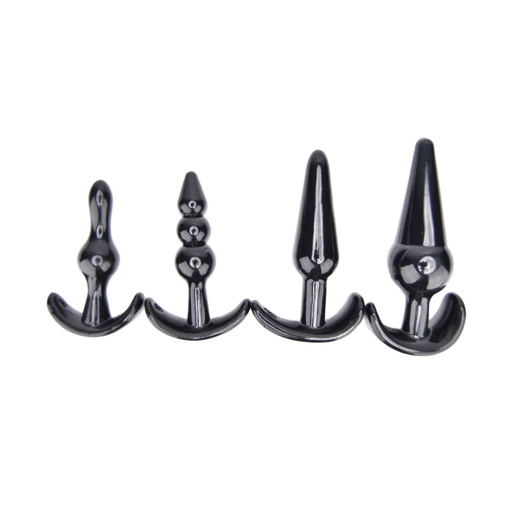 Loving Joy Butt Plug Training Kit Black - Toys