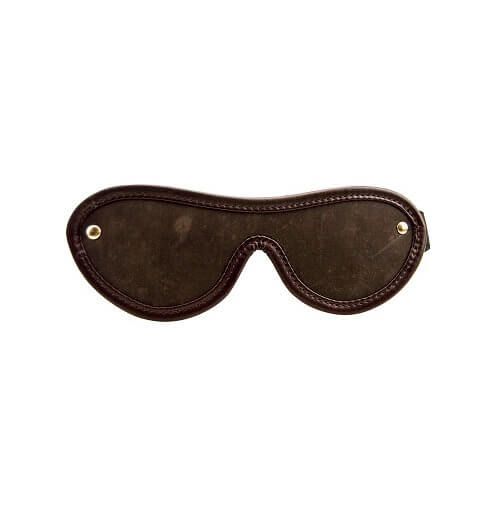 BOUND Nubuck Leather Blindfold for Couples - Play
