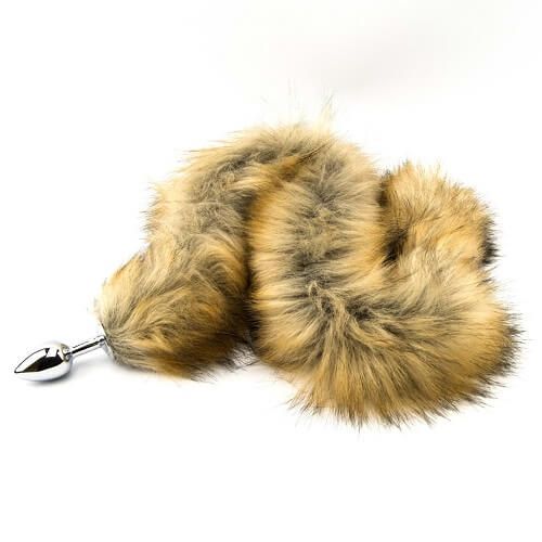 Furry Fantasy Red Fox Tail Butt Plug - Toys