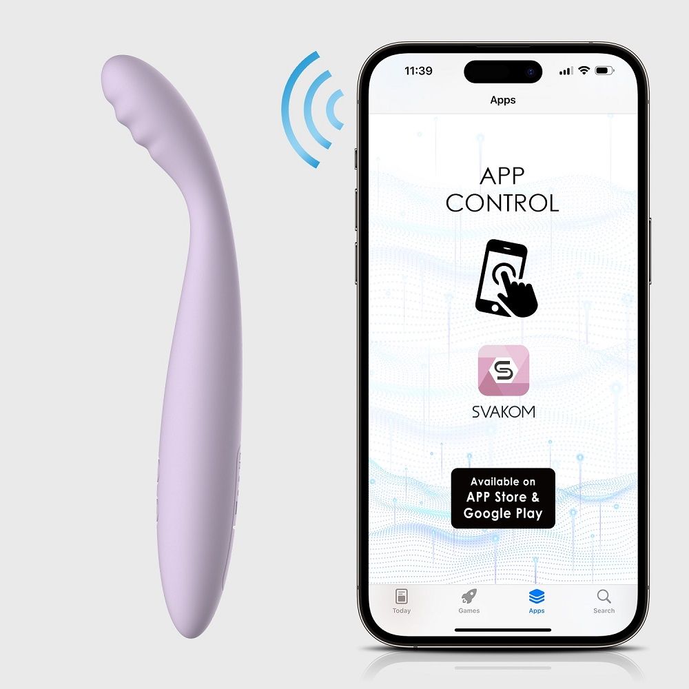 SVAKOM Cici 2 Flexible Head Slim Vibrator for Her - Toys