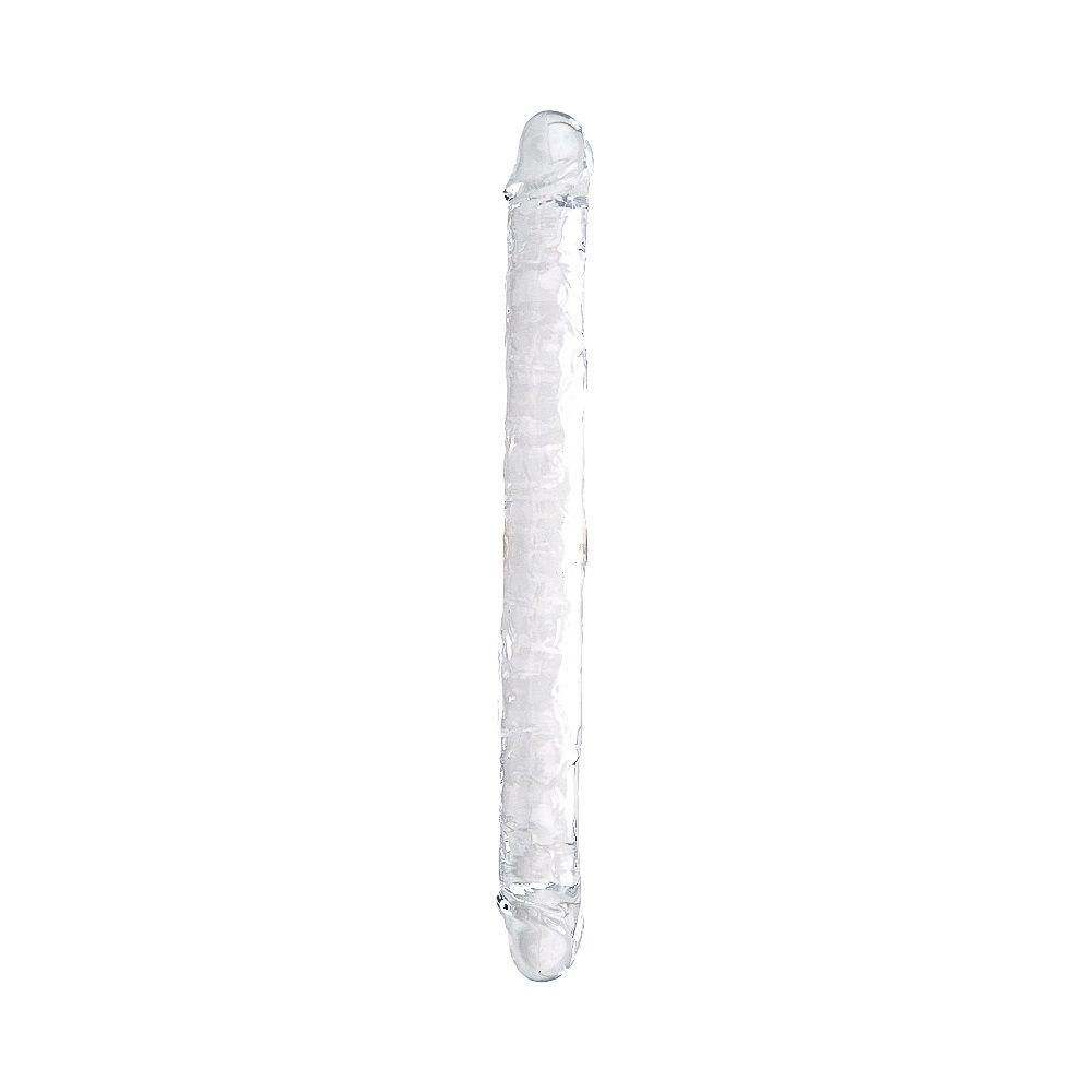 Loving Joy 18-Inch Double Ended Dildo Clear for Her - Toys