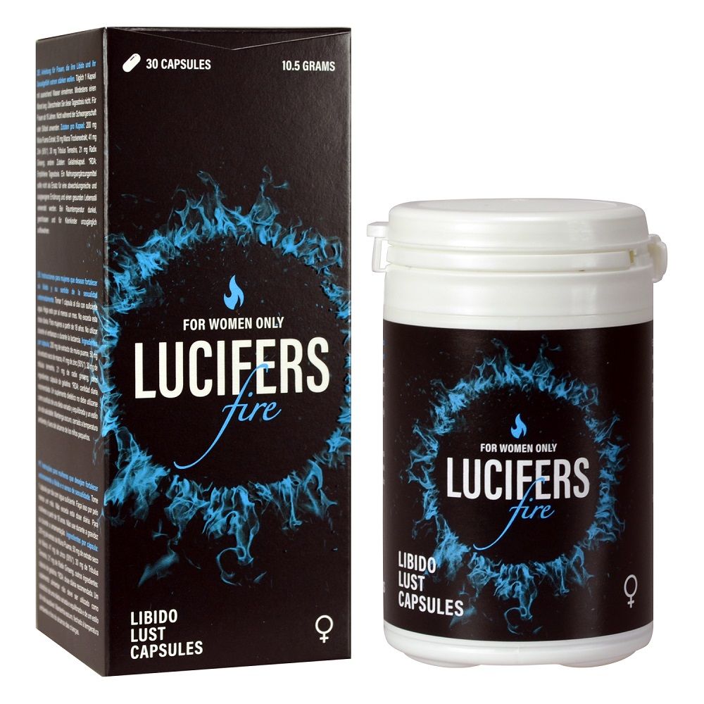 Lucifers Fire Libido Lust Capsules 30 - Wellness