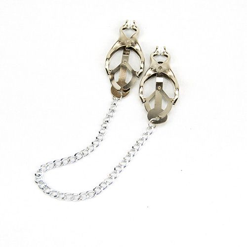 Bound to Please Squeezer Teaser Nipple Clamps for Couples - Toys
