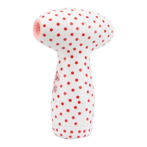 Loving Joy 2 in 1 Suction Vibrator Polka Dot for Her - Toys