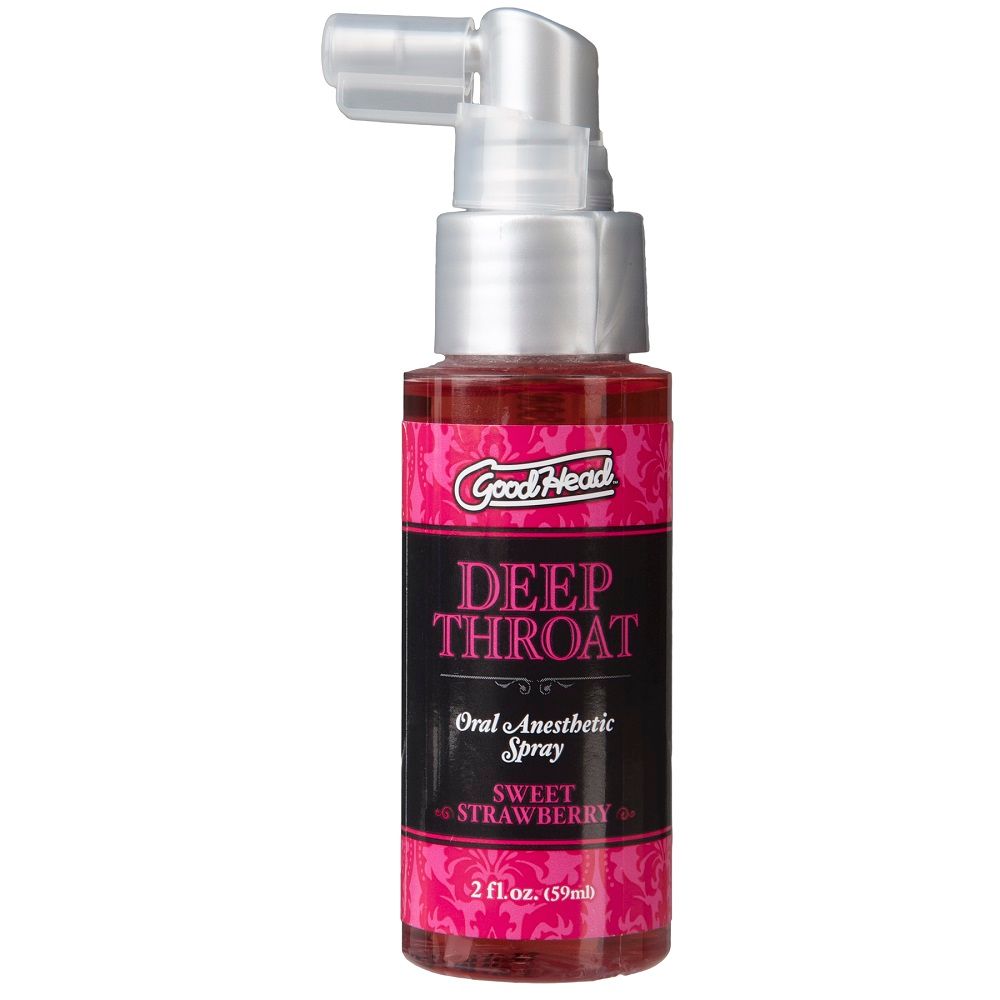 Doc Johnson Good Head Deep Throat Spray Sweet Strawberry - Wellness